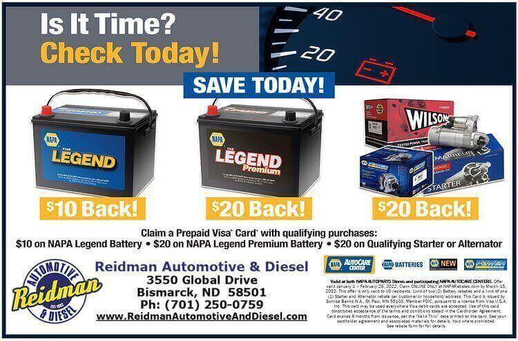 promotion - Reidman Automotive & Diesel
